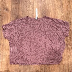 Lululemon Boxy Crop T-Shirt